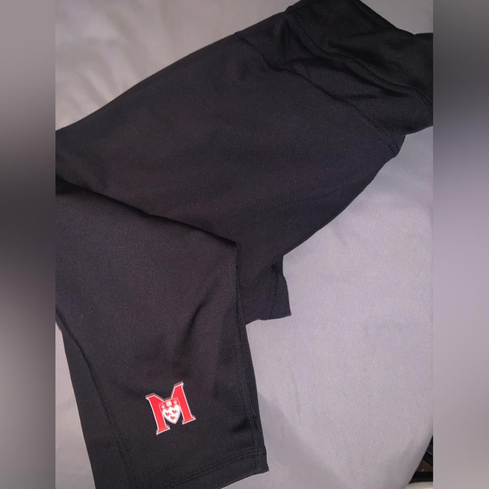 MCGILL X ADIDAS 3/4 ADIDAS RUNNING TIGHTS SIZE L